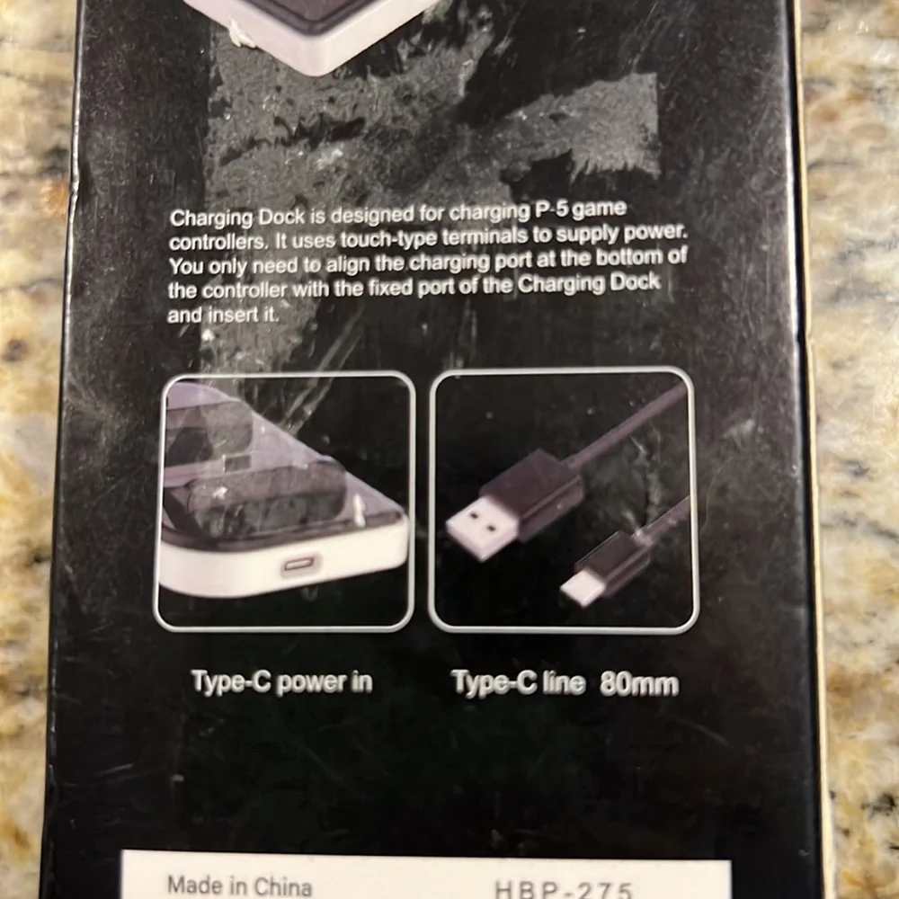 Charging dock for game controller
